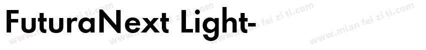 FuturaNext Light字体转换
